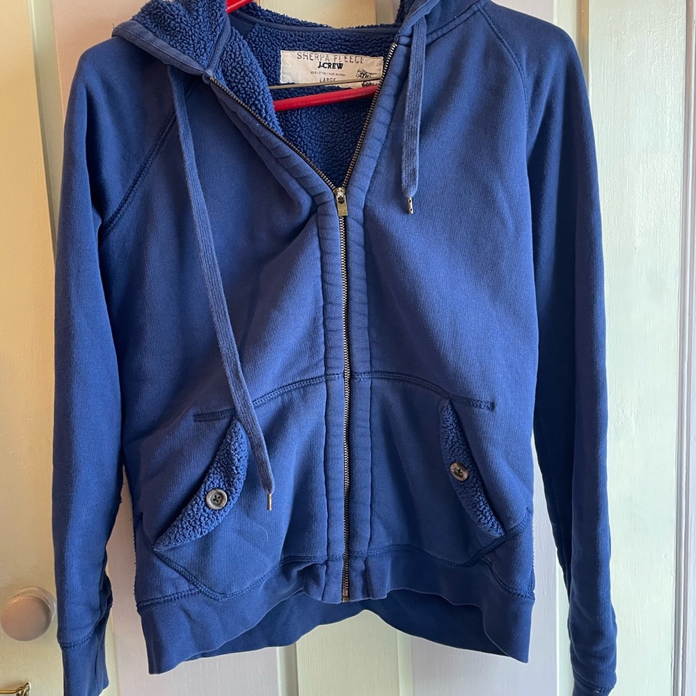 J.Crew Sherpa Hoodie